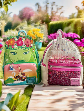 Moana and Sleeping Beauty Castle Mini Backpack Exclusive Bundle