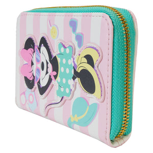 Minnie Mouse Vacation Style Poolside Zip Around Wallet