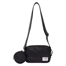 Spider-Man Black & White Suit Sling Crossbody Bag with Coin Bag