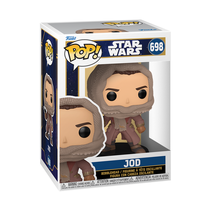 Funko POP! Star Wars: Skeleton Crew Jod #698 (Pop Protector Included)