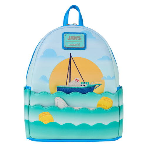 Loungefly Universal Jaws Mini Backpack
