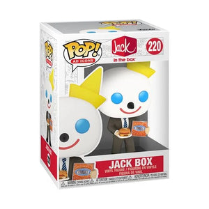 Funko Pop! Jack in the Box Jack Box Meaty Cheesy Boys #220 (Pop Protector Included)