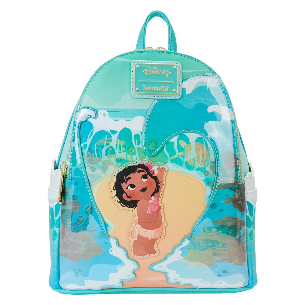 Preorder Loungefly Moana Ocean Waves Mini Backpack