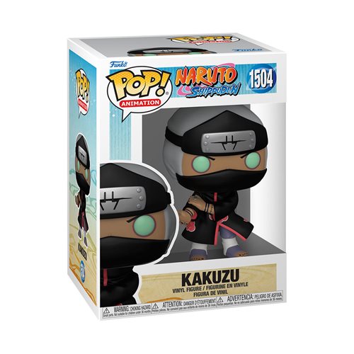 Funko Pop! Naruto: Shippuden Kakuzu #1504 (Pop Protector Included)