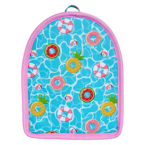 Loungefly Pool Day Light-Up Mini Backpack Insert Organizer
