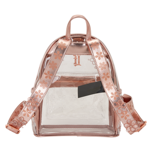 Loungefly Clear Floral Mini Backpack