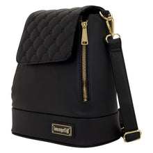 The Lilly Black Convertible Mini Backpack & Crossbody Bag