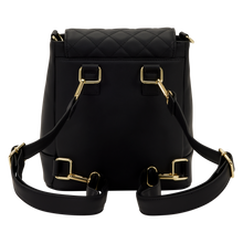 The Lilly Black Convertible Mini Backpack & Crossbody Bag