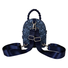 Loungefly Denim Convertible Mini Backpack