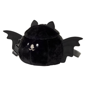 Loungefly Plush Bat Figural Crossbody Bag