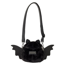 Loungefly Plush Bat Figural Crossbody Bag