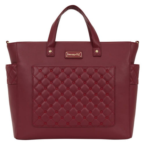 Loungefly The Mo Red Convertible Backpack & Tote Crossbody Bag