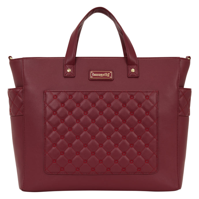 Loungefly The Mo Red Convertible Backpack & Tote Crossbody Bag