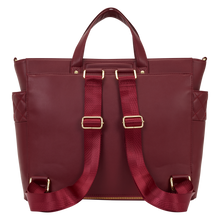 Loungefly The Mo Red Convertible Backpack & Tote Crossbody Bag