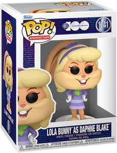 Funko Pop! Looney Tunes X Scooby-Doo Lola Bunny as Daphne #1241 (Pop Protector Included)