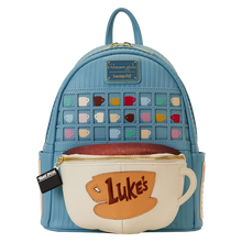 Loungefly Gilmore Girls Lukes Diner Domed Coffee Cup Mini Backpack