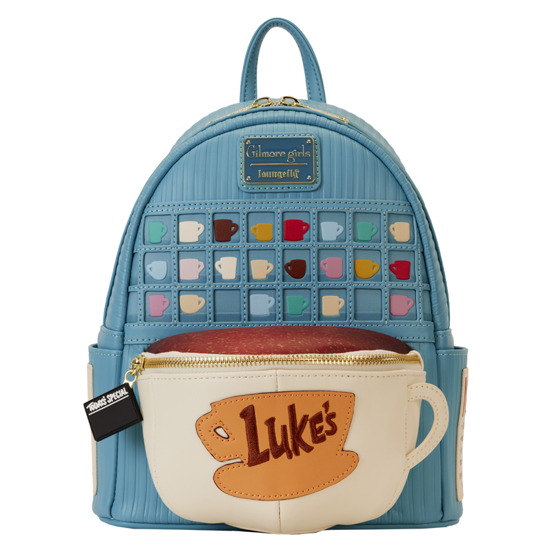 Loungefly Gilmore Girls Lukes Diner Domed Coffee Cup Mini Backpack