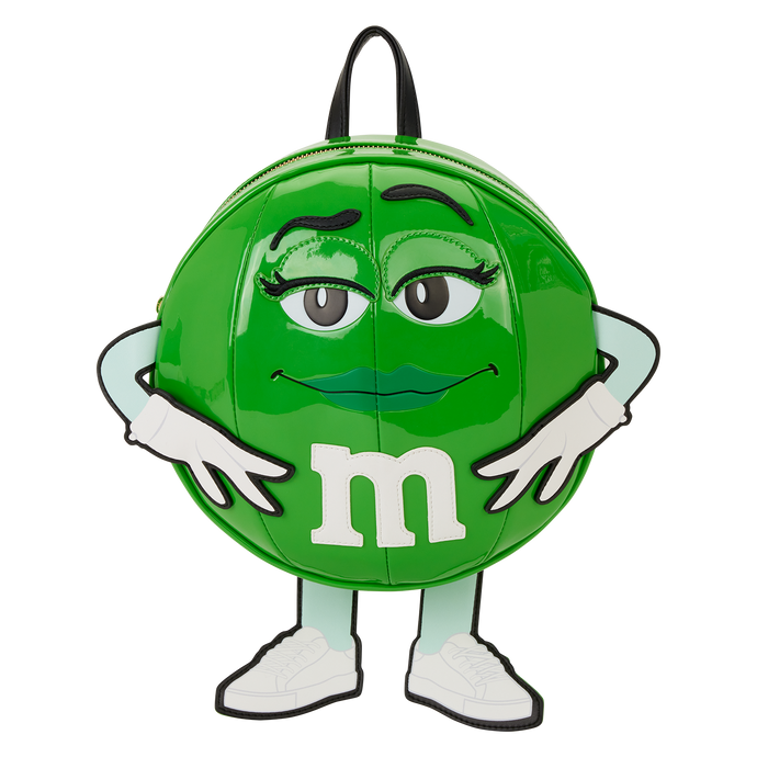 Loungefly x M&M'S Green Character Cosplay Chocolate Scented Mini Backpack