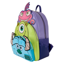 Loungefly Pixar Monsters Inc Triple Pocket Backpack