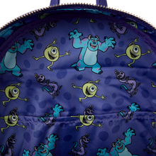 Loungefly Pixar Monsters Inc Triple Pocket Backpack