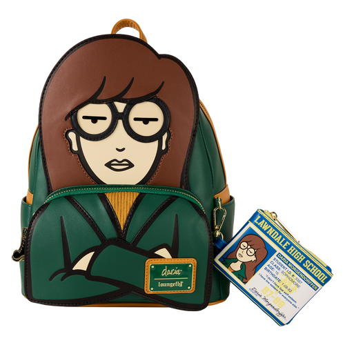 Loungefly Viacom Daria Mini Backpack with Coin Bag