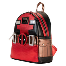 Preorder Loungefly Marvel Deadpool Metallic Collection Cosplay Mini Backpack