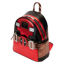 Preorder Loungefly Marvel Deadpool Metallic Collection Cosplay Mini Backpack