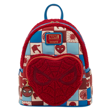 Spider-Man Sherpa Heart Mini Backpack