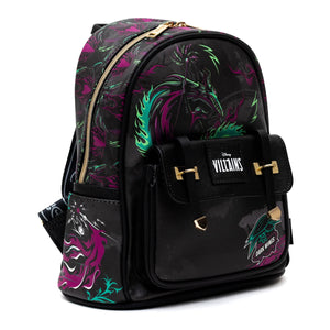 Disney Villains: Maleficent 11-inch Vegan Leather Mini Backpack