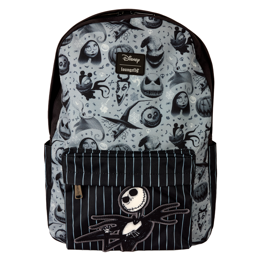 Loungefly The Nightmare Before Christmas Nylon Full-Size Backpack