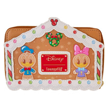 Loungefly Disney Mickey and Friends Gingerbread House Ziparound Wallet