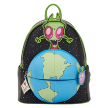 Loungefly Nickelodeon Invader Zim Glow Mini Backpack