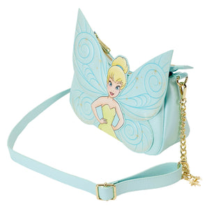 Loungefly Peter  Pan Tinker Bell Wings Cosplay Crossbody Bag