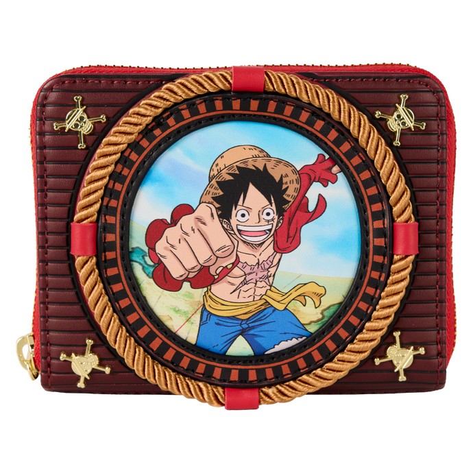 Loungefly Toei One Piece Zip Around Wallet