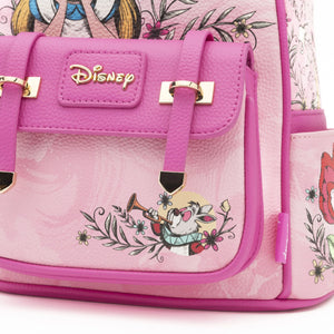 Alice in Wonderland WondaPop 11" Vegan Leather Mini Backpack