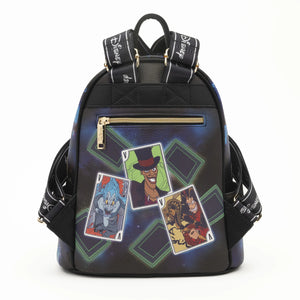 Disney Villains- Dr. Facilier WondaPop 11" Vegan Leather Fashion Mini Backpack