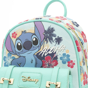 Stitch from Disney's Lilo & Stitch WondaPop 11" Vegan Leather Mini Backpack