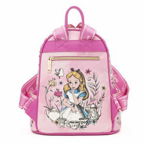 Alice in Wonderland WondaPop 11" Vegan Leather Mini Backpack