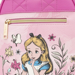 Alice in Wonderland WondaPop 11" Vegan Leather Mini Backpack