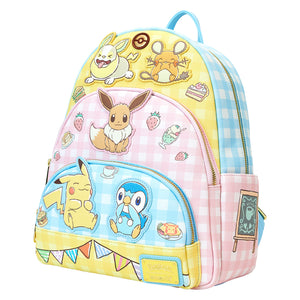 Loungefly Pokemon Cafe Tripple Pocket Backpack