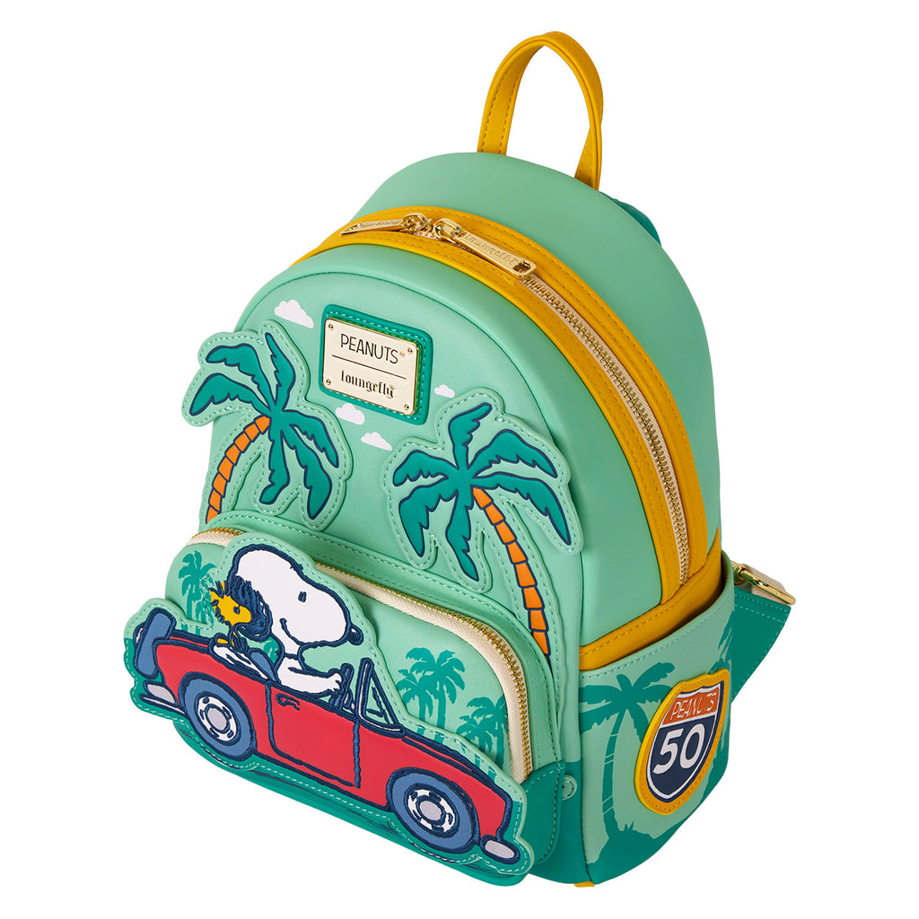 Doghouse Floral Collectible Mini Backpack Loungefly Peanuts