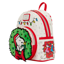 Peanuts Snoopy & Woodstock Holiday Plush Wreath Mini Backpack