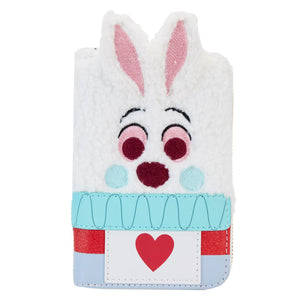 Loungefly Alice In Wonderland White Rabbit Cosplay Ziparound Wallet