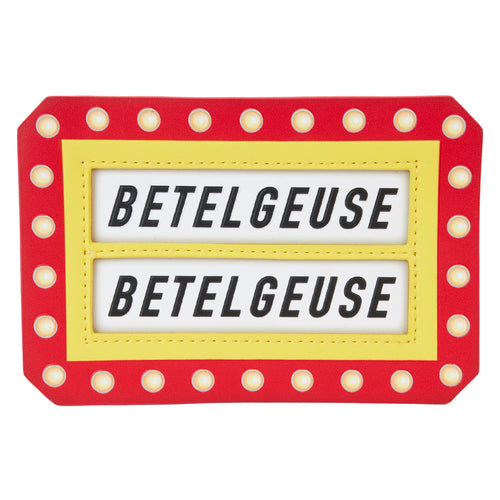 Beetle Juice Here Lies Betelgeuse Large Card  Holder