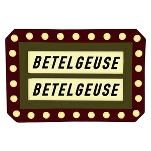 Beetle Juice Here Lies Betelgeuse Large Card  Holder