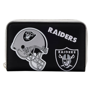 Loungefly NFL LV Raiders Patches Ziparound Wallet