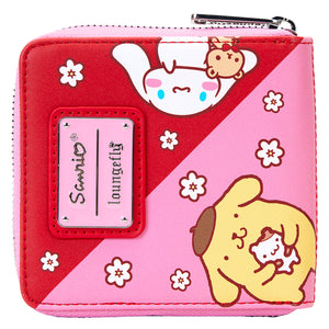 Loungefly Sanrio Hello Kitty & Friends Color Block Zip Around Wallet