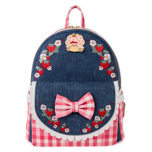 Loungefly Strawberry Shortcake Faux Denim Mini Backpack