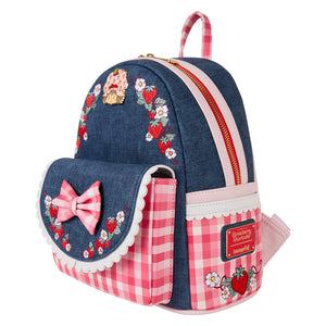 Loungefly Strawberry Shortcake Faux Denim Mini Backpack