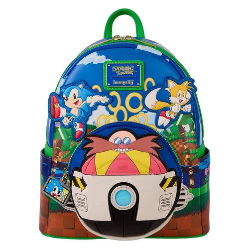 Loungefly Sega Sonic The Hedgehog Backpack
